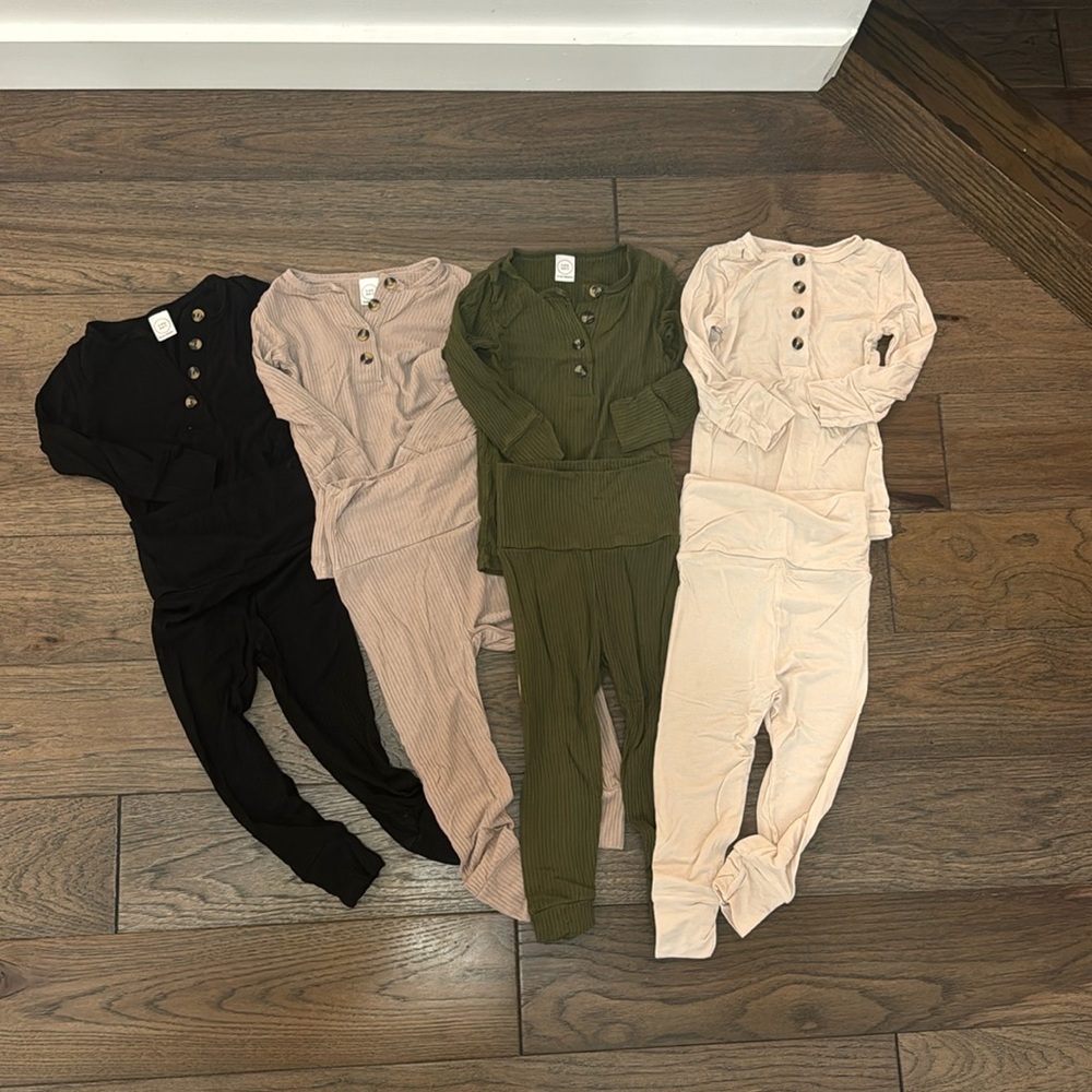 Lou Lou and company matching sets size 12-24 months in good condition.